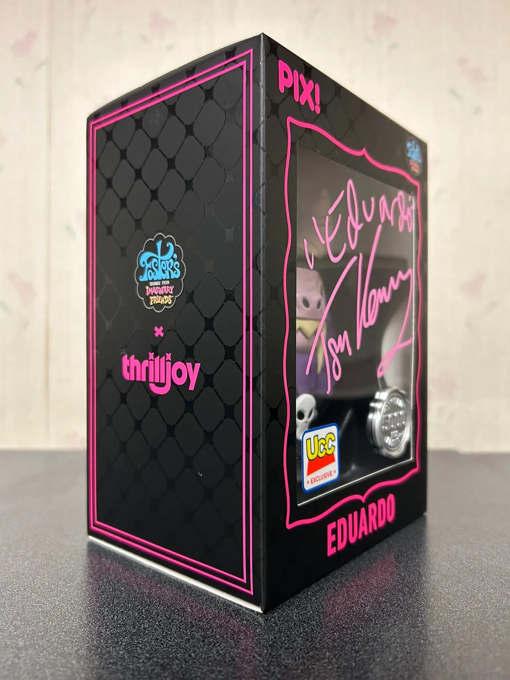 Eduardo “Thrilljoy” Foster’s Home Figure – Signed by Tom Kenny