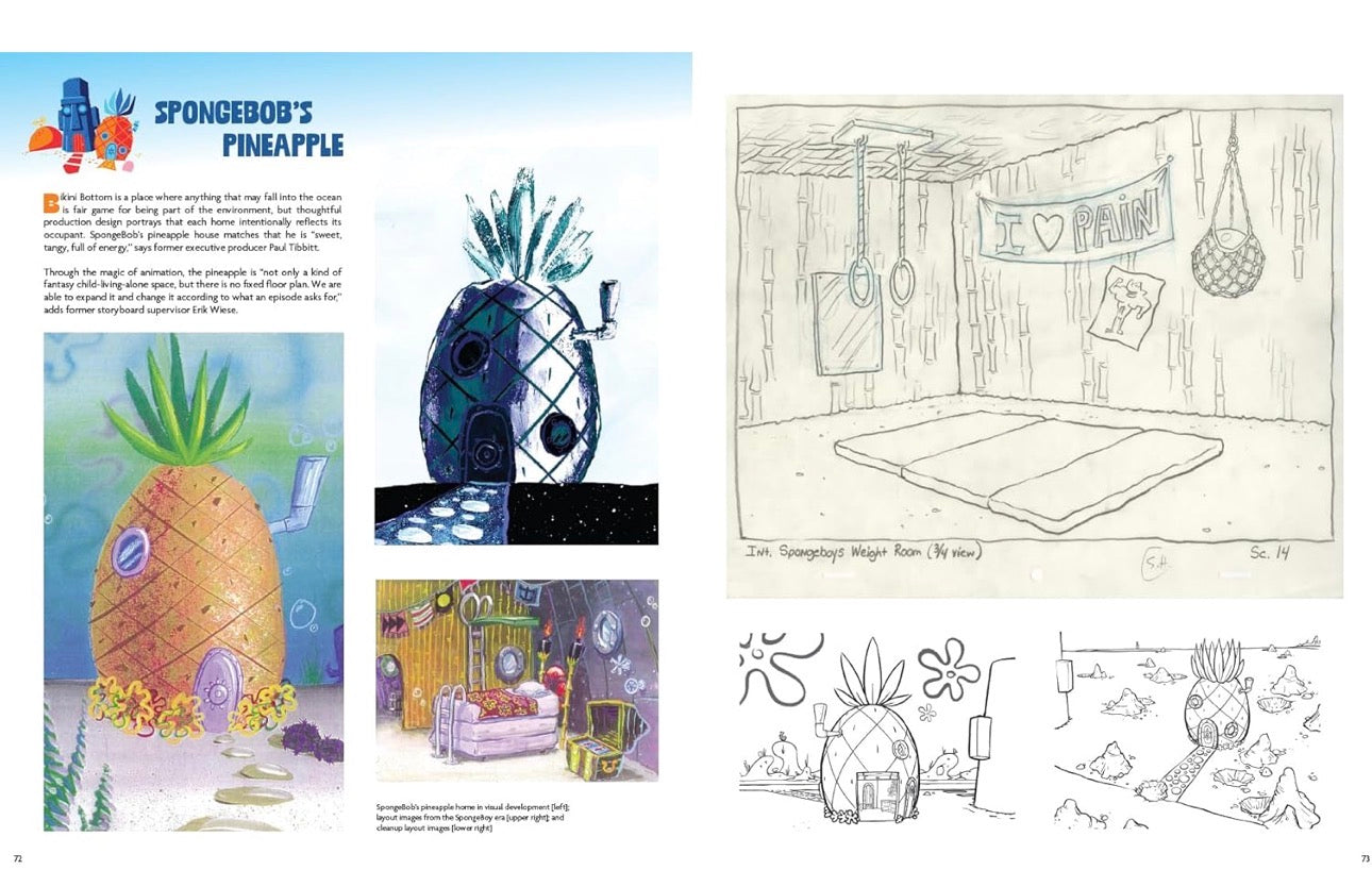 SpongeBob SquarePants: The Art of an Undersea World - Signed by Tom Kenny