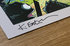 SpongeBob x TMNT Fan Art Poster – Signed by Kevin Eastman & Tom Kenny (Limited to 300)